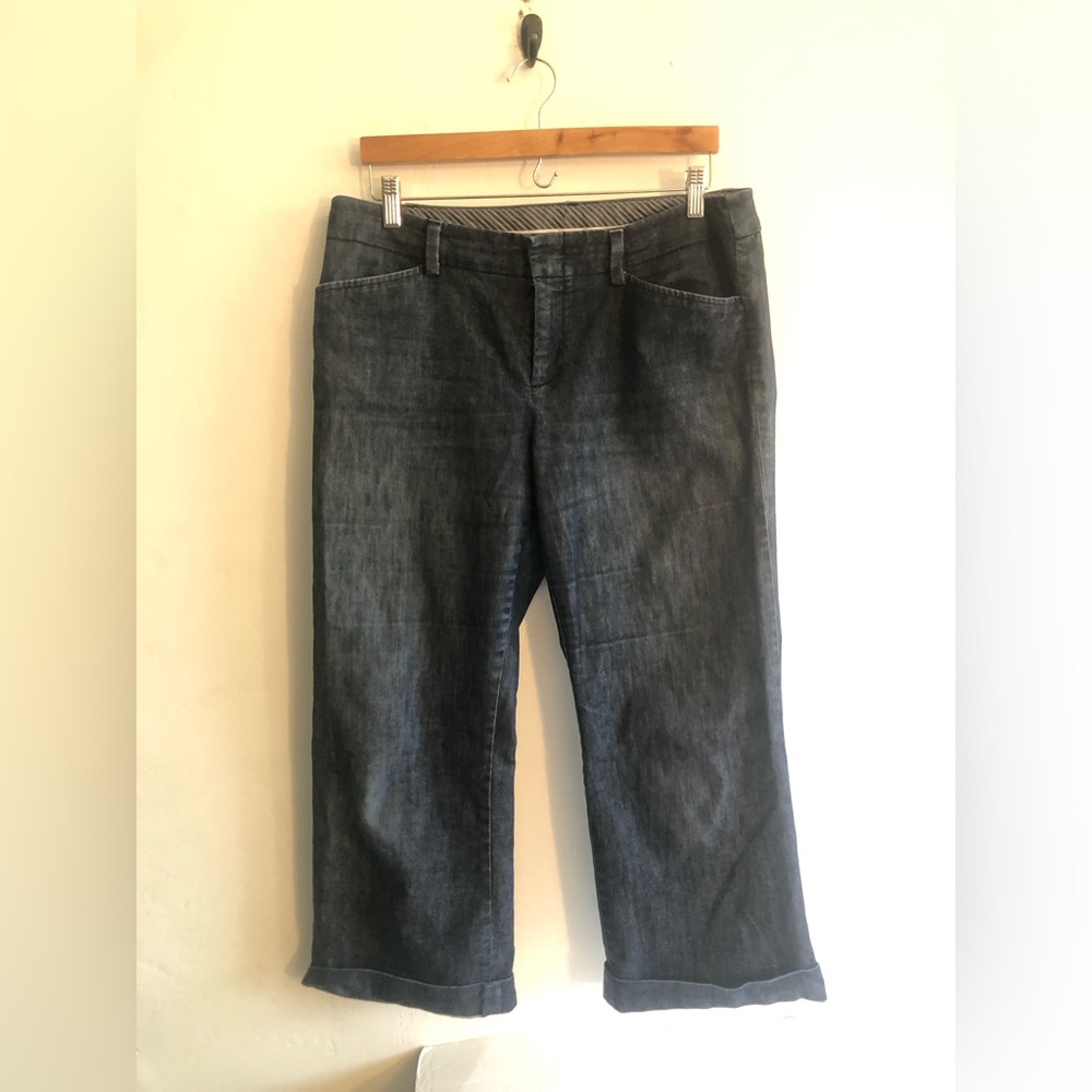 Gap Jeans Women's 12 Petite Dark Wash Curvy Fit Stretch